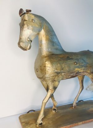 Caballo Antiguo de Madera