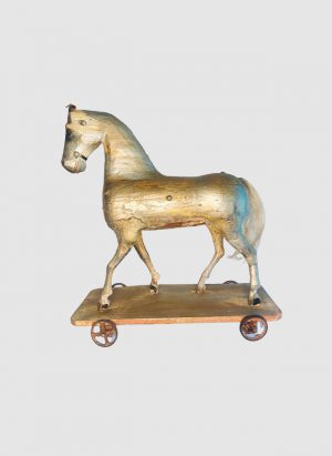 Caballo Antiguo de Madera